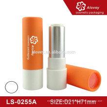 2016 new unique orange custom lipstick case